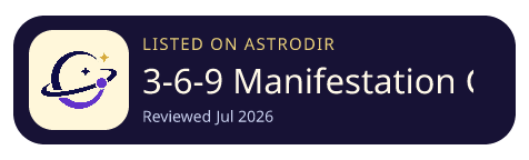 3-6-9 Manifestation Companion is listed on AstroDir
