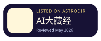 AI大藏经 is listed on AstroDir
