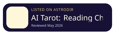 AI Tarot: Reading Chat 已收录在 AstroDir