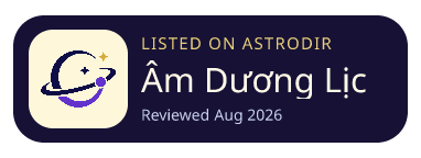 Âm Dương Lịch Việt is listed on AstroDir