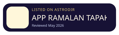 APP RAMALAN TAPAK TANGAN is listed on AstroDir