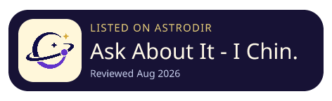 Ask About It - I Ching Oracle is listed on AstroDir