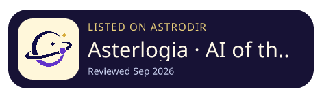 Asterlogia · AI of the Stars is listed on AstroDir