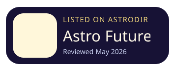 Astro Future 已收录在 AstroDir