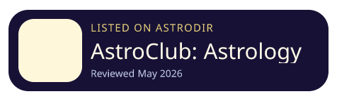 AstroClub: Astrology & Tarot is listed on AstroDir