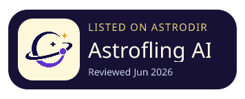 Astrofling AI is listed on AstroDir