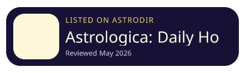 Astrologica: Daily Horoscope Official Site is listed on AstroDir