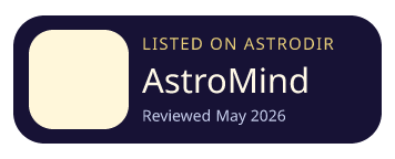 AstroMind is listed on AstroDir