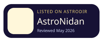 AstroNidan is listed on AstroDir