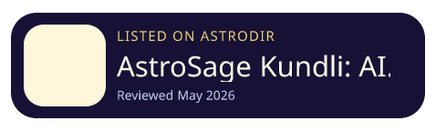 AstroSage Kundli: AI Astrology is listed on AstroDir