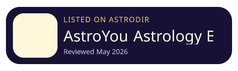 AstroYou Astrology Birth Chart Official Site is listed on AstroDir
