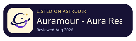 Auramour - Aura Reading is listed on AstroDir