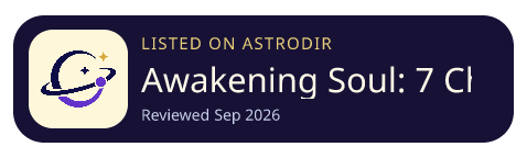 Awakening Soul: 7 Chakras is listed on AstroDir