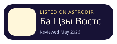 Ба Цзы Восточная Астрология is listed on AstroDir