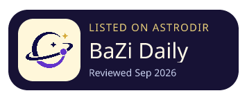 BaZi Daily is listed on AstroDir