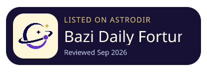Bazi Daily Fortune is listed on AstroDir