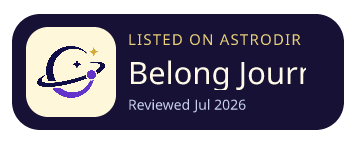 Belong Journal is listed on AstroDir
