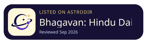 Bhagavan: Hindu Daily Practice is listed on AstroDir