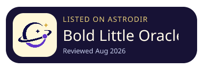 Bold Little Oracle is listed on AstroDir