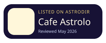Cafe Astrology is listed on AstroDir