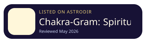 Chakra-Gram: Spiritual Healing is listed on AstroDir