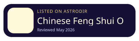 Chinese Feng Shui Online Calculation Tool is listed on AstroDir