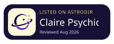 Claire Psychics is listed on AstroDir