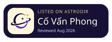 Cố Vấn Phong Thuỷ is listed on AstroDir