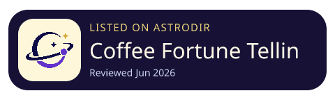 Coffee Fortune Telling with AI 已收录在 AstroDir