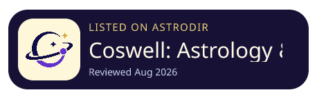 Coswell: Astrology & Horoscope is listed on AstroDir