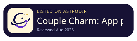 Couple Charm: App pour couples is listed on AstroDir