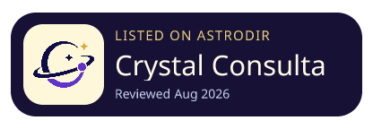 Crystal Consultant is listed on AstroDir