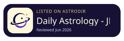 Daily Astrology - JP is listed on AstroDir