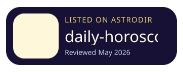 daily-horoscope is listed on AstroDir