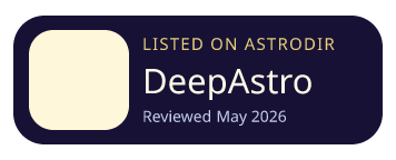 DeepAstro is listed on AstroDir