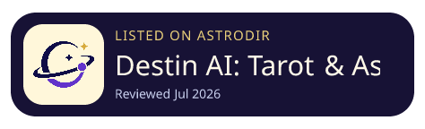 Destin AI: Tarot & Astrology is listed on AstroDir