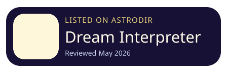 Dream Interpreter AI is listed on AstroDir