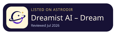 Dreamist AI – Dream Journal is listed on AstroDir