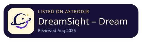 DreamSight – Dream Journal 已收录在 AstroDir