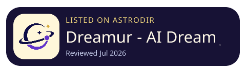 Dreamur - AI Dream Journal 已收录在 AstroDir