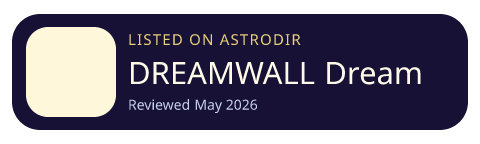 DREAMWALL Dream AI Tracker App is listed on AstroDir