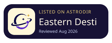 Eastern Destiny is listed on AstroDir