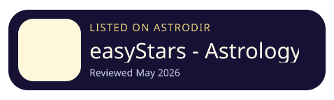 easyStars - Astrology & Tarot is listed on AstroDir
