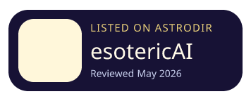 esotericAI 已收录在 AstroDir