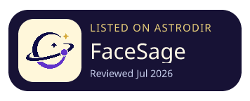 FaceSage is listed on AstroDir