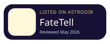 FateTell is listed on AstroDir