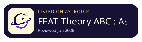 FEAT Theory ABC : Astrology is listed on AstroDir