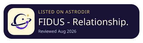 FIDUS - Relationship Assistant is listed on AstroDir