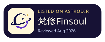 梵修Finsoul is listed on AstroDir
