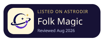 Folk Magic is listed on AstroDir